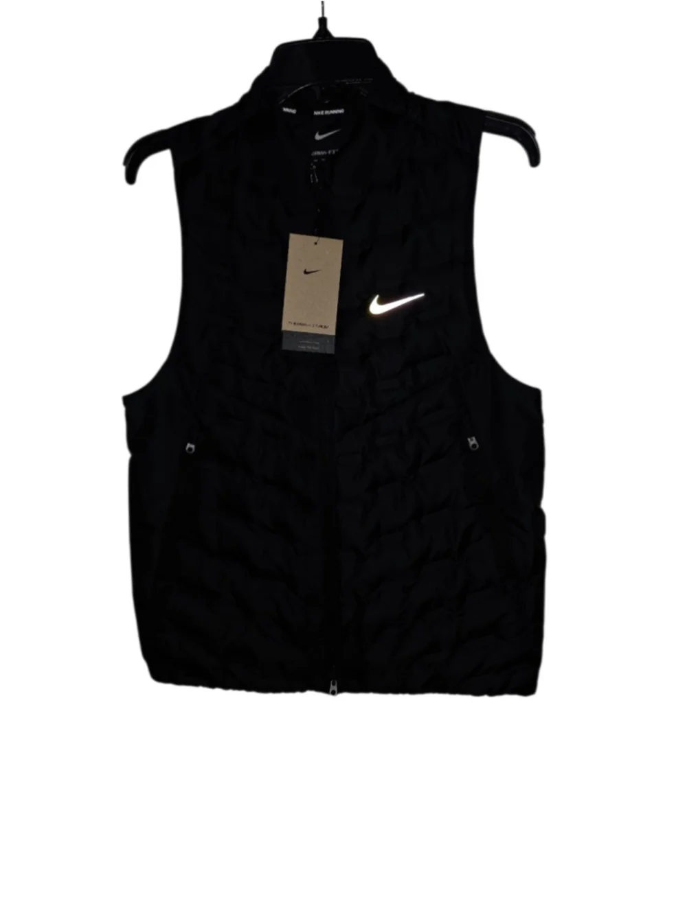 Nike Therma-FIT ADV Repel AeroLoft Men's Down Running Vest Size XS FB7542-010